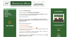 Desktop Screenshot of immobiliareaurora.it
